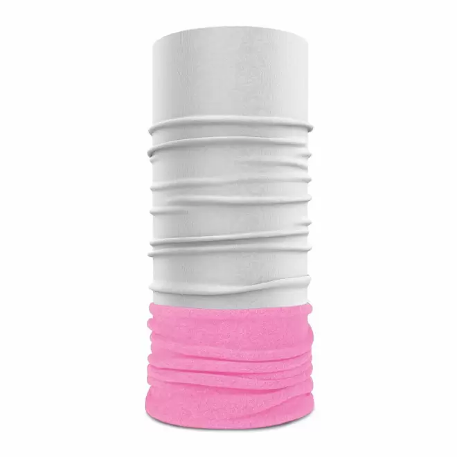 TOUR DE COU PERSONNALISABLE 'SHERPA POLAIRE' - rose