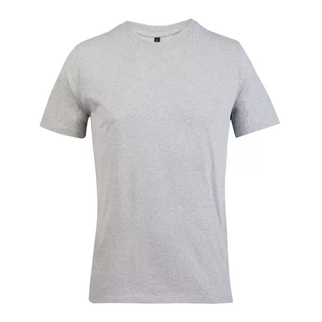 TEE-SHIRT MIXTE COULEUR PERSONALISE 'EXPLORER' - gris chiné