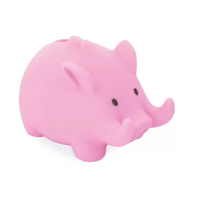 TIRELIRE SANGLIER PERSONNALISABLE 'SANGLIO' - rose