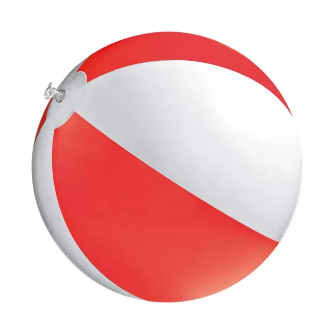 BALLON PLAGE PERSONNALISABLE 'GRAND PLAYA' - rouge