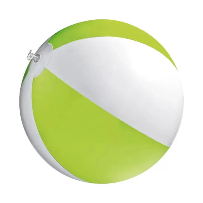 BALLON PLAGE PERSONNALISABLE 'GRAND PLAYA' - vert pomme