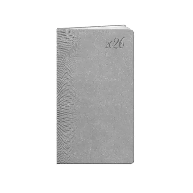 AGENDA PERSONNALISÉ 2026 PERSONNALISABLE 'PHARO' - gris clair
