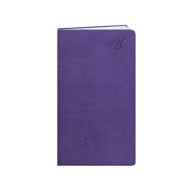 AGENDA PERSONNALISÉ 2026 PERSONNALISABLE 'PHARO' - violet