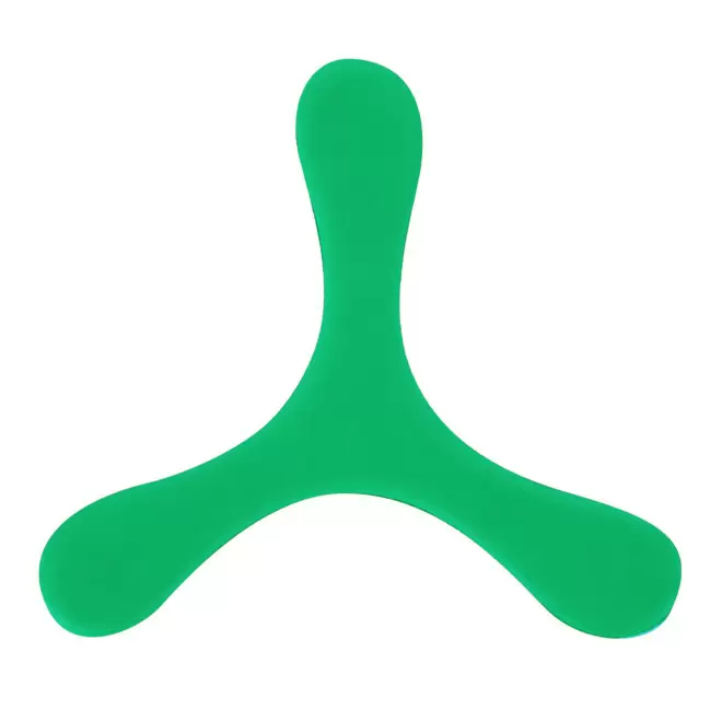 FRISBEE BOOMERANG PERSONNALISABLE 'BORI' - vert