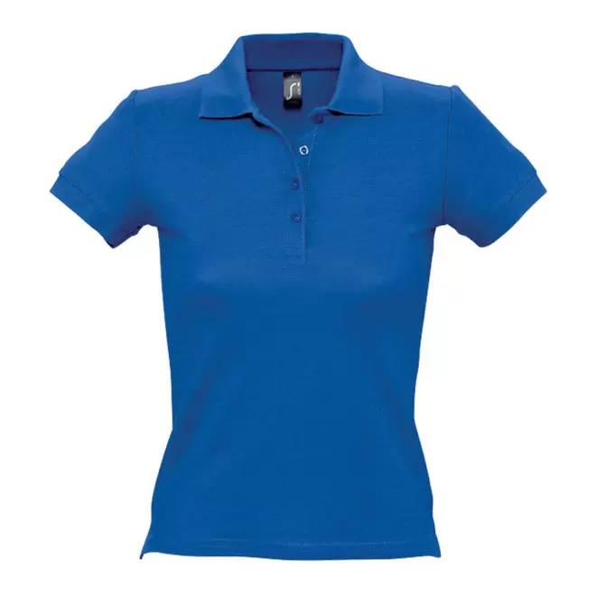 RAPIDE 4J  POLO PUBLICITAIRE FEMME 'PEOPLE' COULEUR 210 GR/M² - bleu royal