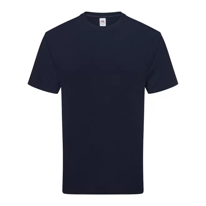 TEE-SHIRT PERSONNALISABLE MIXTE COULEUR BIO 'HARBRO' - bleu marine