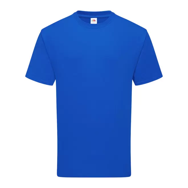 TEE-SHIRT PERSONNALISABLE MIXTE COULEUR BIO 'HARBRO' - bleu royal