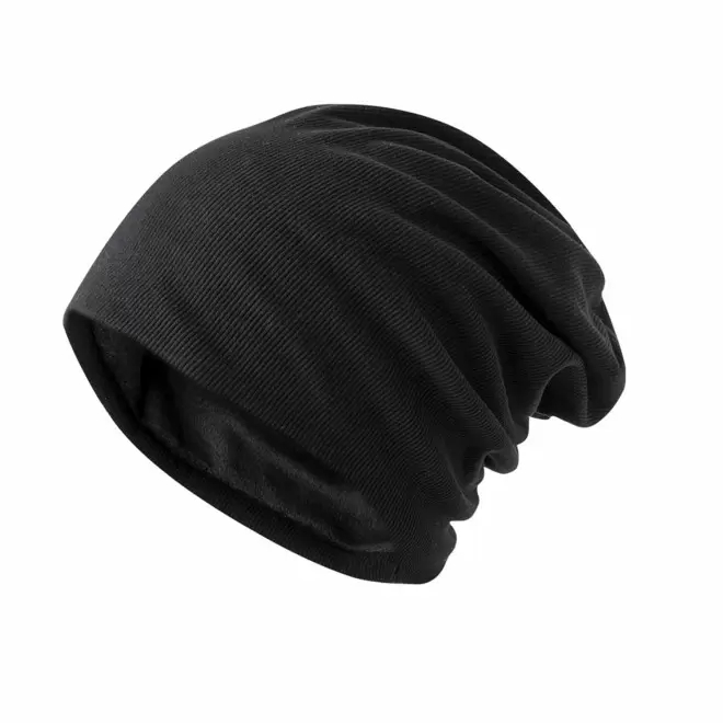 BONNET PERSONNALISABLE COTELE POLAIRE 'SIMIA' - noir