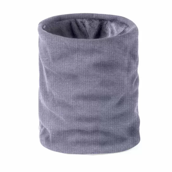 TOUR DE COU PERSONNALISABLE COTELE POLAIRE 'SIMIA' - gris