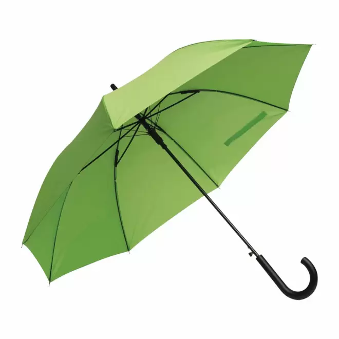 PARAPLUIE PUBLICITAIRE AUTOMATIQUE TEMPÊTE MANCHE CANNE 'GLASSON' - vert clair