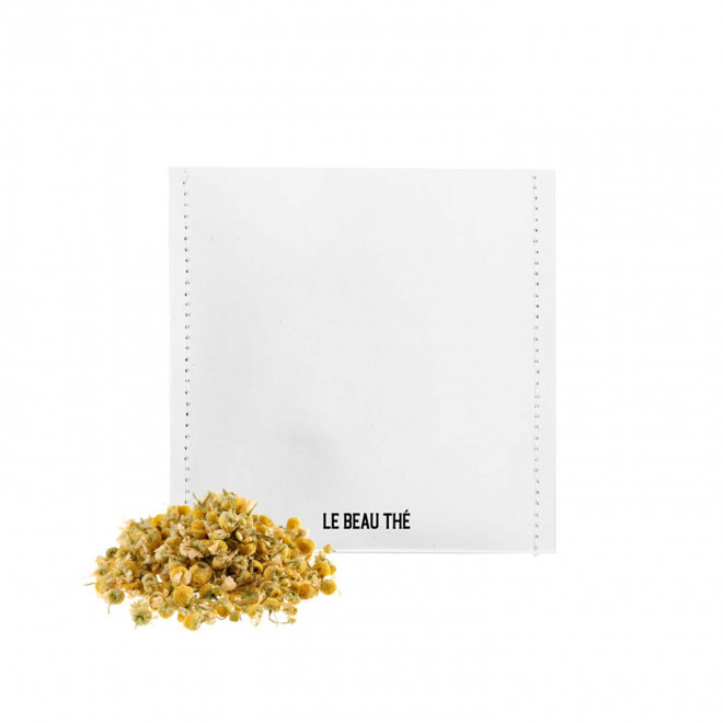 COFFRET DE 5 SACHETS DE THE PERSONNALISABLE 'NUXI' - blanc