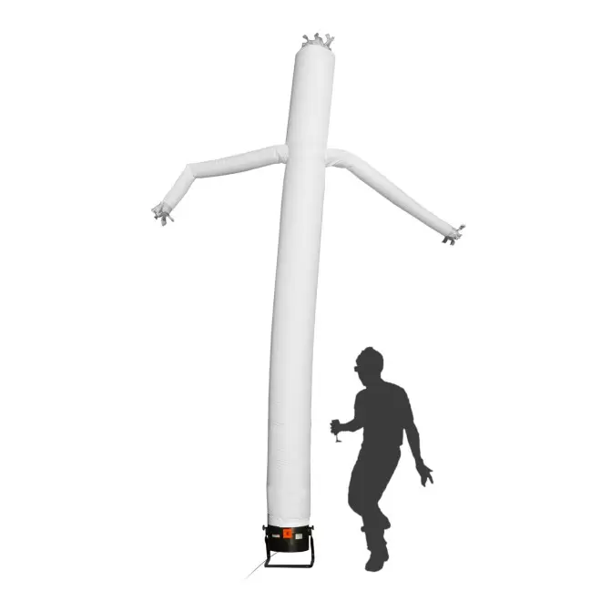 SKYDANCER PERSONNALISABLE 1 PIED 2 BRAS 'FAYOLO' - 4 mètres