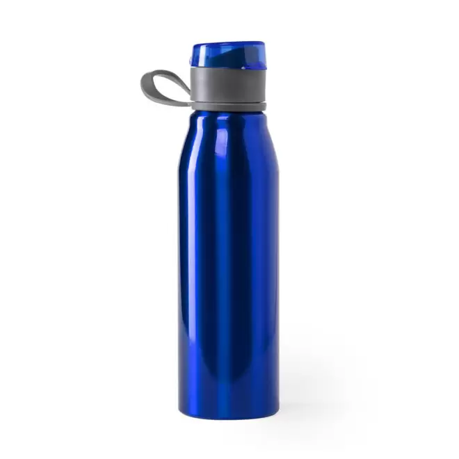 BOUTEILLE PERSONNALISÉE EN ALUMINIUM 'KILA' - bleu royal