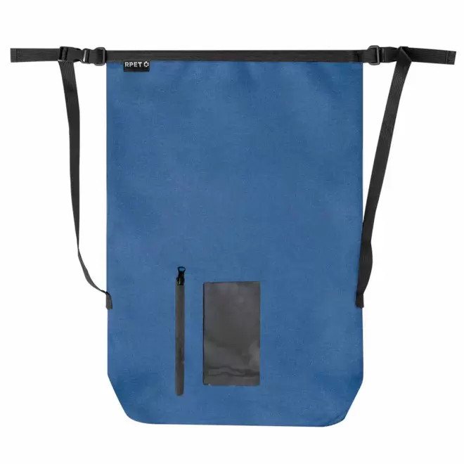 SAC IMPERMEABLE PERSONNALISABLE RPET 'TARRA PHONESIDE' - bleu