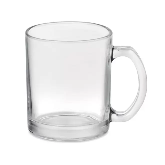 MUG EN VERRE PUBLICITAIRE 'SENSA FULL' - transparent