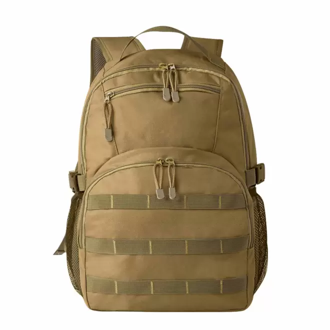 SAC A DOS TACTIQUE PERSONNALISABLE 'ARTHVENTURE' - marron