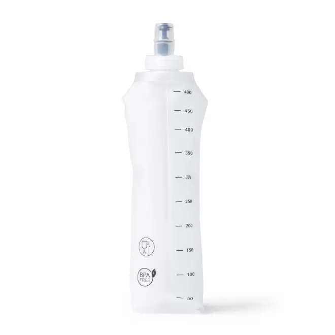 FLASQUE SOUPLE DE SPORT PERSONNALISABLE 'RUNY' - transparent