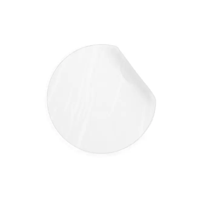 ETIQUETTE FERME SACHET PERSONNALISABLE 'ONAKA ARGENT' - rond 3 cm