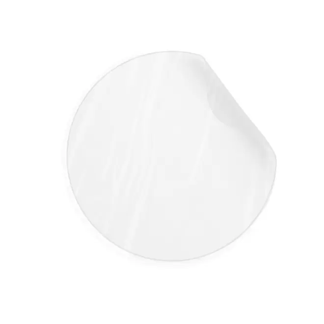 ETIQUETTE FERME SACHET PERSONNALISABLE 'ONAKA ARGENT' - rond 5 cm