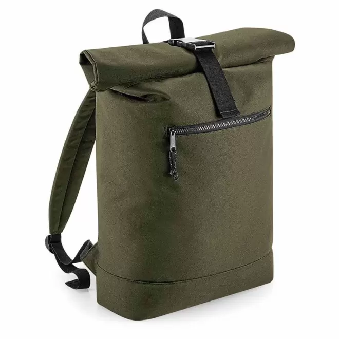 SAC A DOS ORDINATEUR PERSONNALISABLE 'BACKI' - vert militaire