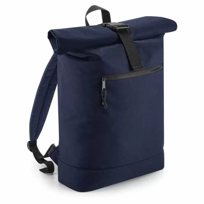 SAC A DOS ORDINATEUR PERSONNALISABLE 'BACKI' - bleu marine