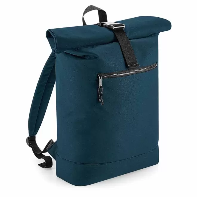 SAC A DOS ORDINATEUR PERSONNALISABLE 'BACKI' - bleu petrole