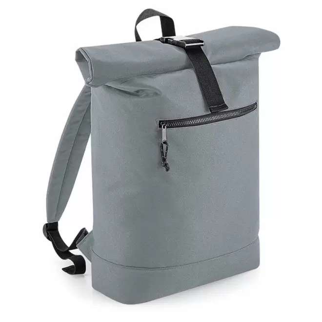 SAC A DOS ORDINATEUR PERSONNALISABLE 'BACKI' - gris clair
