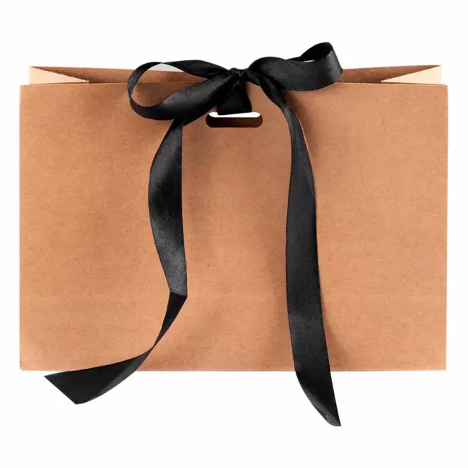 SAC POCHETTE CADEAU PERSONNALISABLE 'KAVA POCHETTE' - kraft