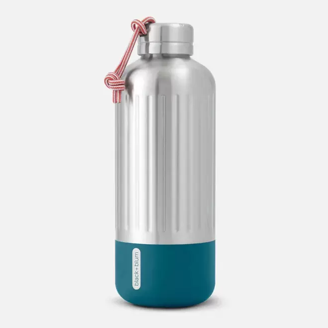 BOUTEILLE ISOTHERME PERSONNALISABLE 850ML 'MILOU' - bleu