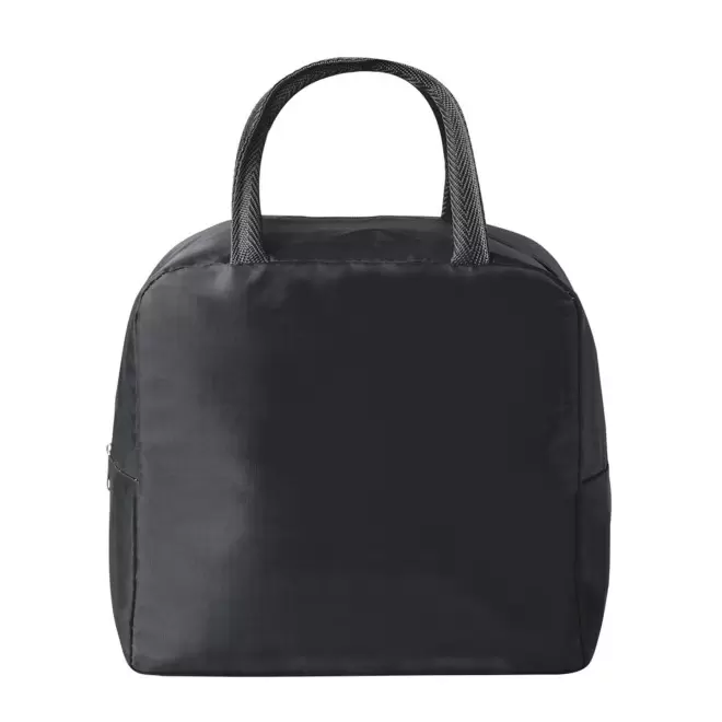 SAC ISOTHERME AVEC POIGNEES PERSONNALISABLE 'PONYA' - noir