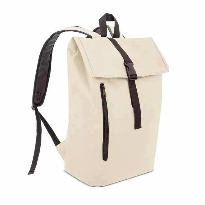 SAC A DOS PERSONNALISABLE EN RPET 'AMELIE' - crème