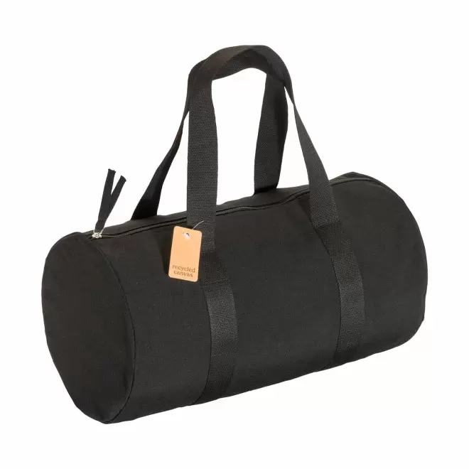 SAC POLOCHON PERSONNALISABLE COTON RECYCLE 'DANIELE' - noir