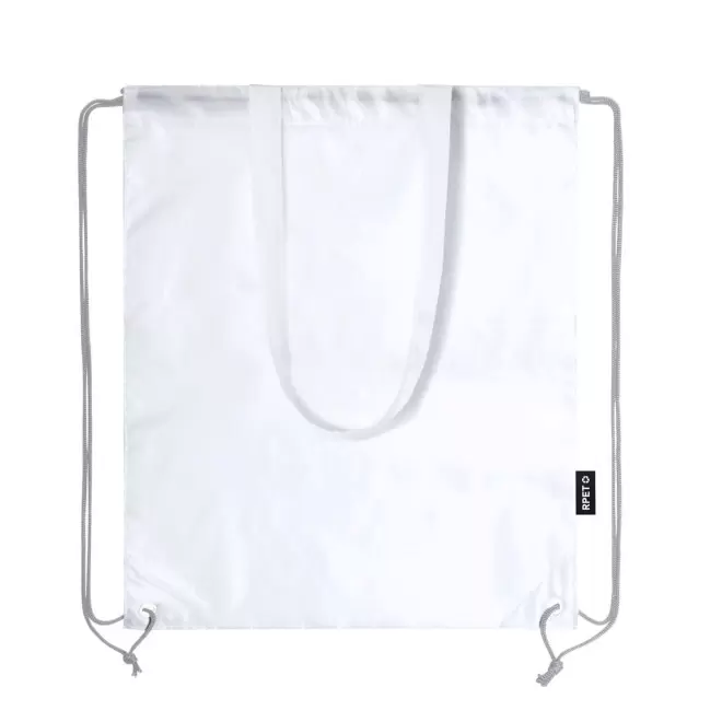 SAC A DOS EN RPET PERSONNALISABLE 'OLYMPIA ANSE RPET' - blanc