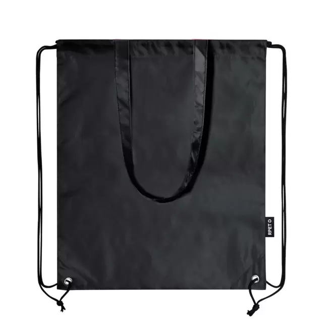 SAC A DOS EN RPET PERSONNALISABLE 'OLYMPIA ANSE RPET' - noir