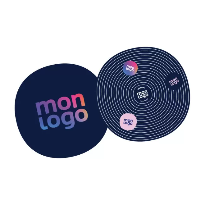 LINGETTE MICROFIBRE PERSONNALISABLE SUR MESURE 'WIPPI' - à la forme