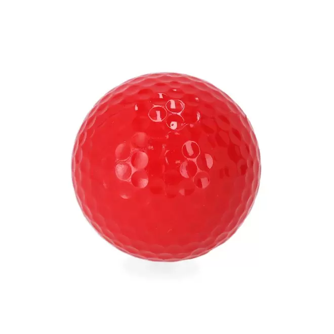 BALLE DE GOLF PERSONNALISABLE 'NOBALL' - rouge