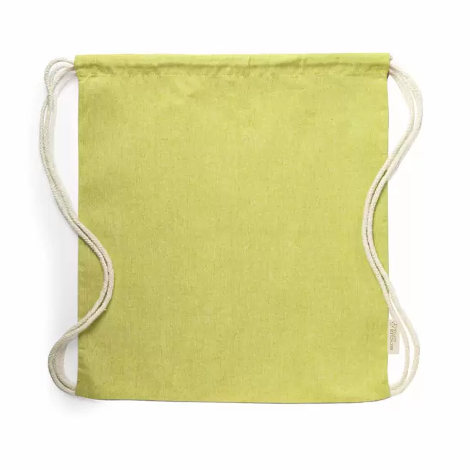SAC A DOS RECYCLE PERSONNALISABLE 120 GR 'IPORA' - jaune