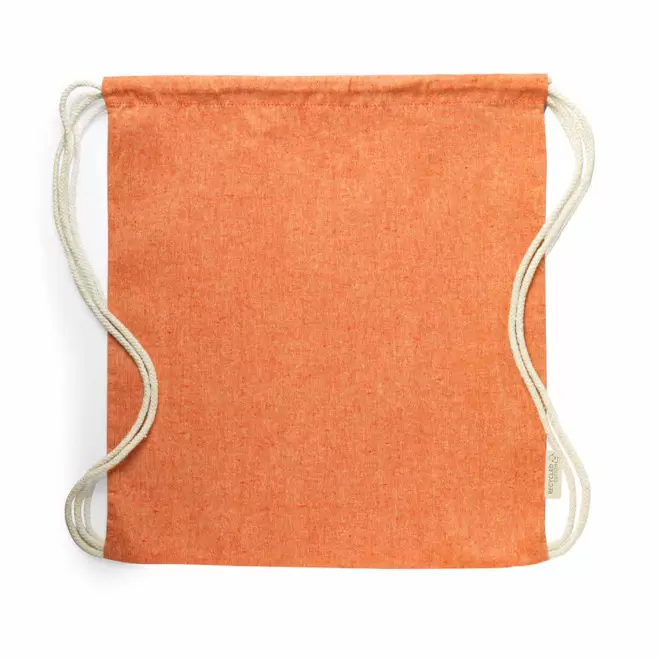 SAC A DOS RECYCLE PERSONNALISABLE 120 GR 'IPORA' - orange