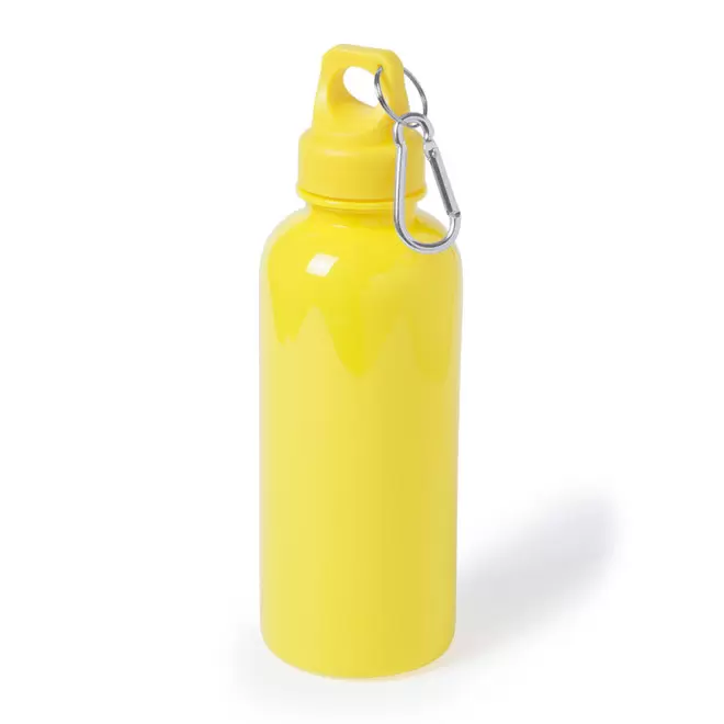 GOURDE MOUSQUETON PERSONNALISABLE 600 ML 'MANCY COLOR' - jaune