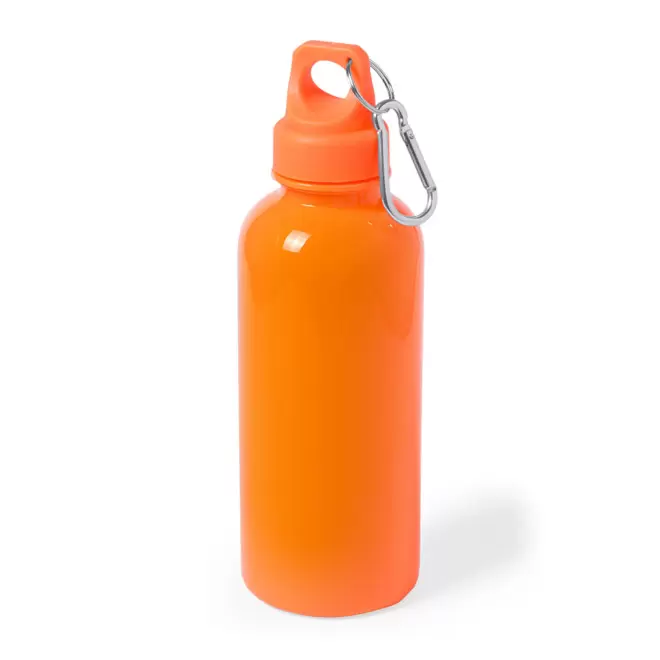 GOURDE MOUSQUETON PERSONNALISABLE 600 ML 'MANCY COLOR' - orange