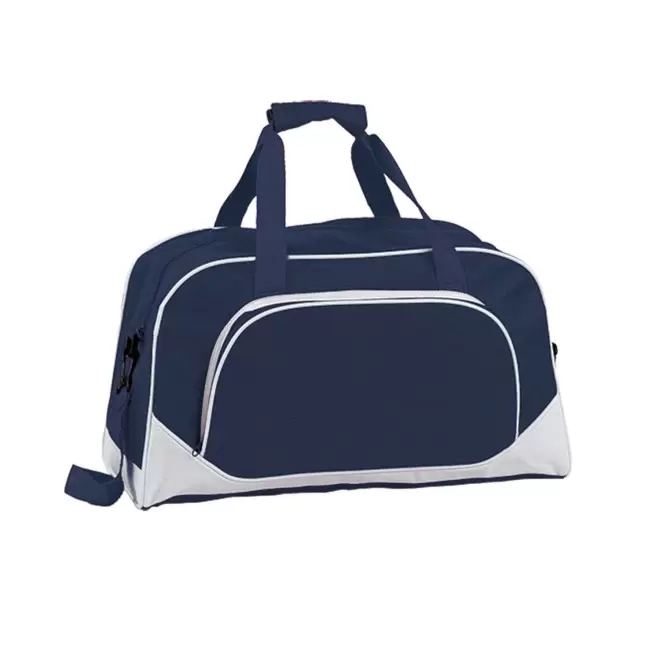 SAC DE SPORT PERSONNALISABLE 'COMPACTO' - bleu marine
