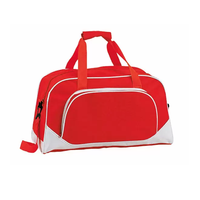 SAC DE SPORT PERSONNALISABLE 'COMPACTO' - rouge