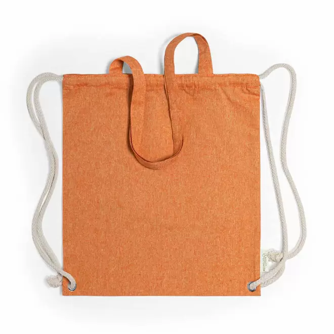 SAC ANSES LONGUES 140 PERSONNALISABLE 'IPORA RECYCLE' - orange