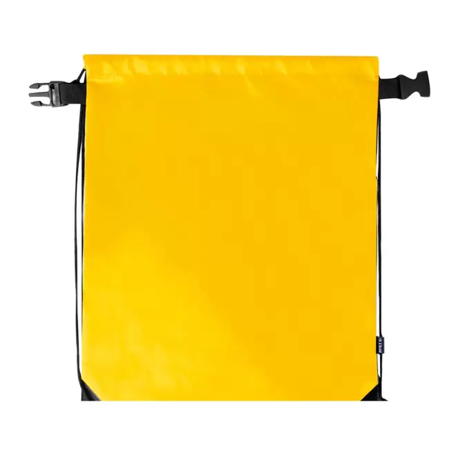 SAC A DOS PERSONNALISABLE CORDELETTE ENROULABLE 'NAPSI' - jaune