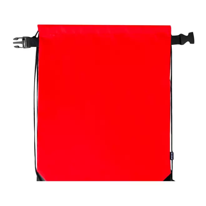 SAC A DOS PERSONNALISABLE CORDELETTE ENROULABLE 'NAPSI' - rouge