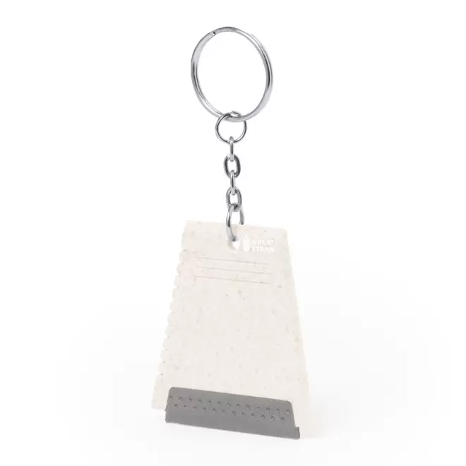 PORTE-CLES GRATTOIR PERSONNALISABLE 'GRATTO' - naturel