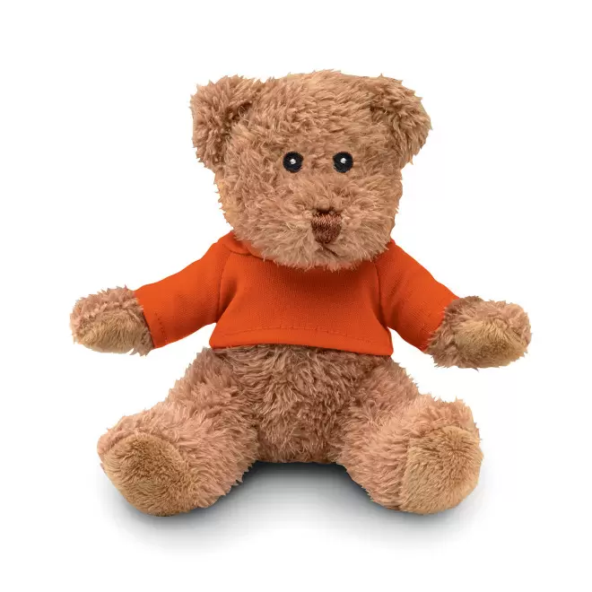 PELUCHE OURSON PERSONNALISABLE 'TEDDY T SHIRT' - orange