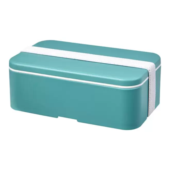 LUNCH BOX BIO PLASTIQUE PERSONNALISABLE 'STOBO' - bleu