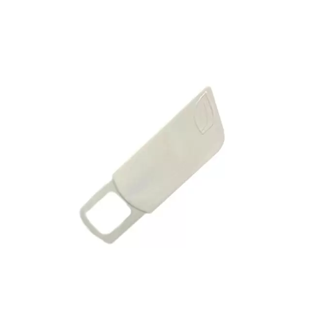 CACHE CAMÉRA PERSONNALISABLE EN RPET 'SAFE UP' - blanc
