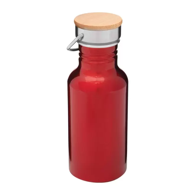 GOURDE ALU 550 ML 'CHEDDY COLOR' - rouge